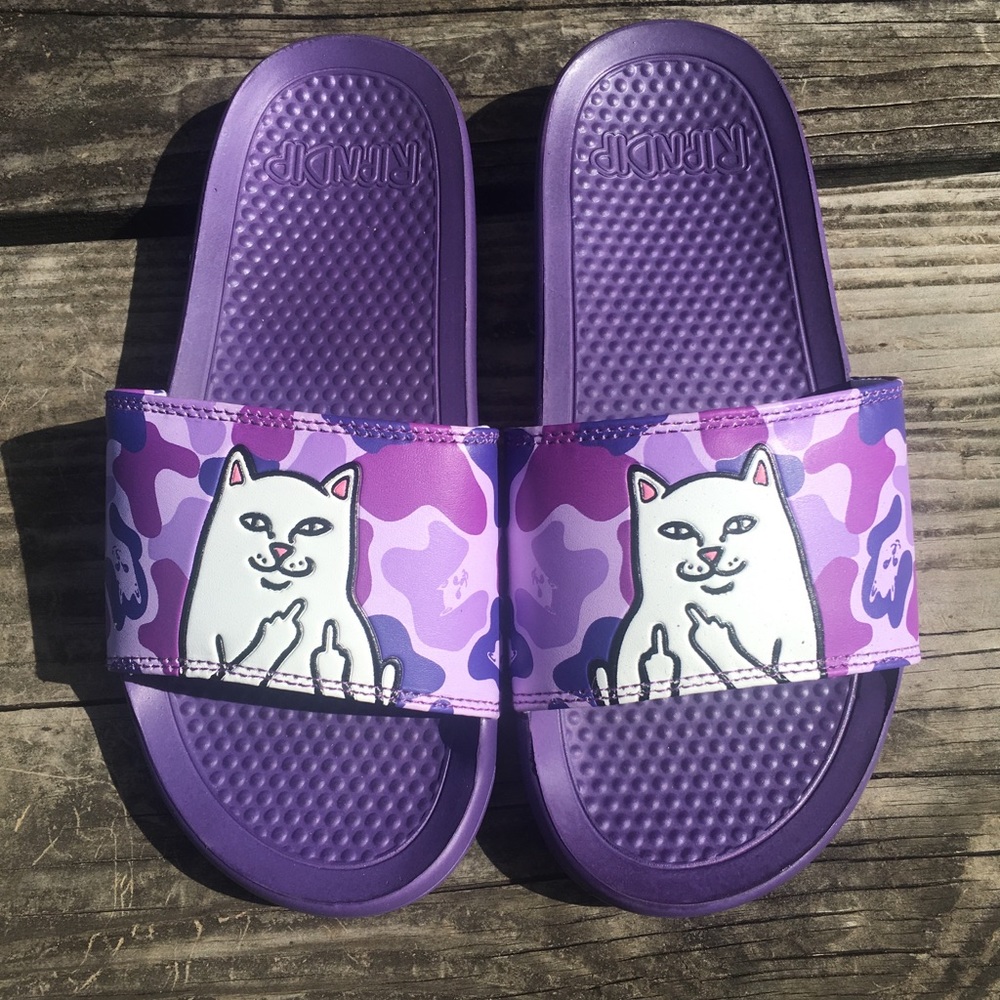 Rip N Dip purple slides